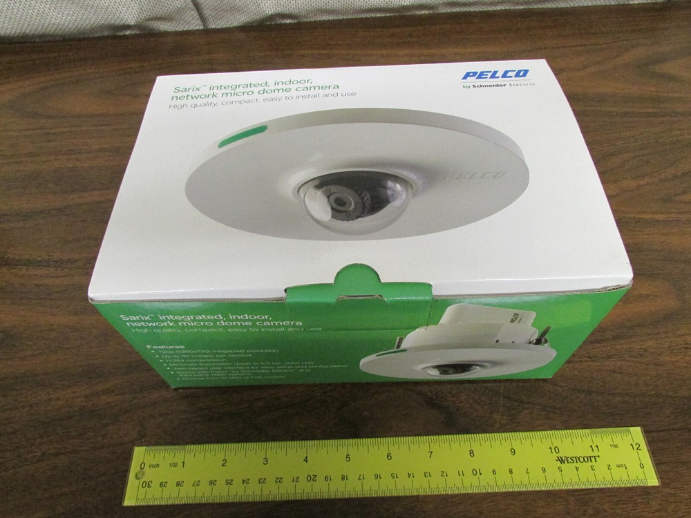 Pelco Sarix Integrated Indoor Network Micro Dome Camera Model IL-10A 24VAC New