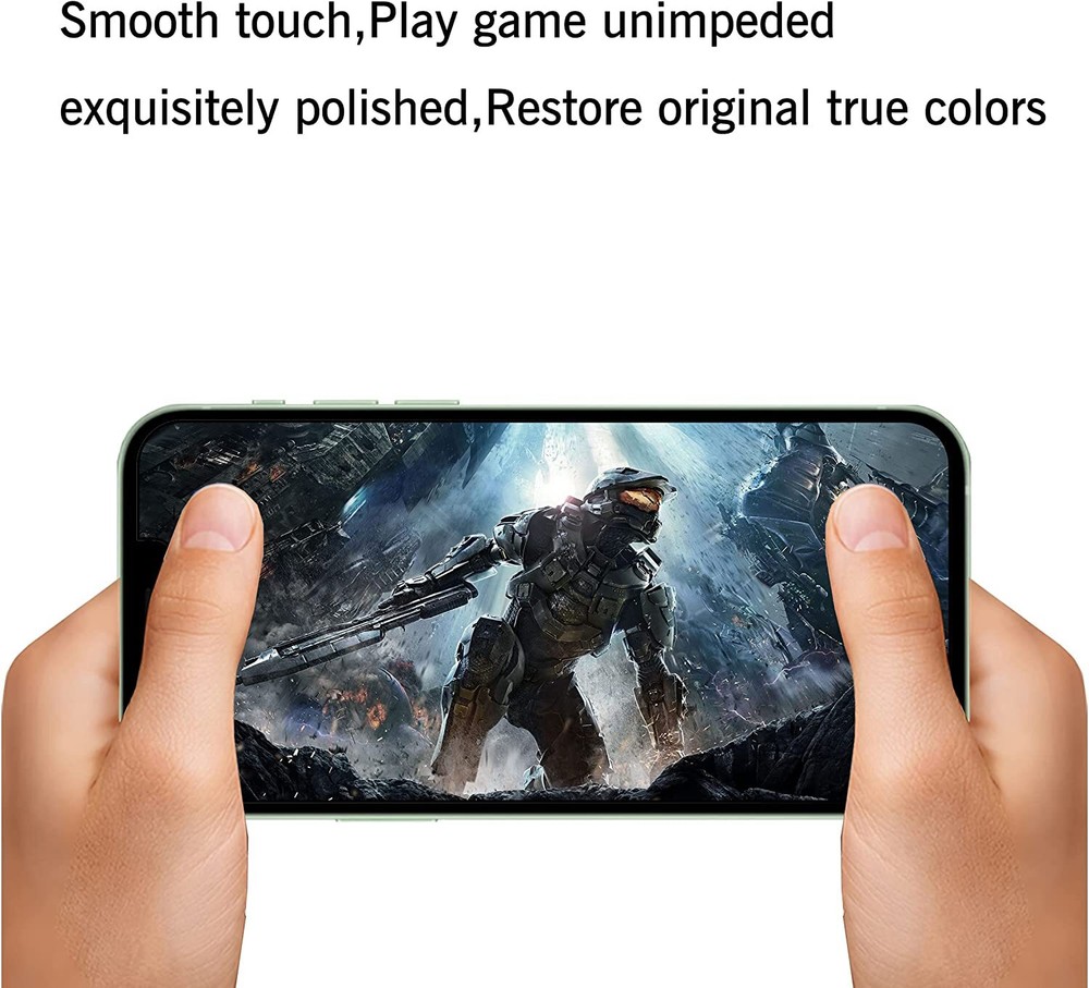 3 Pack For iPhone 14 Plus Pro Max iPhone HD Tempered Glass Screen Protector