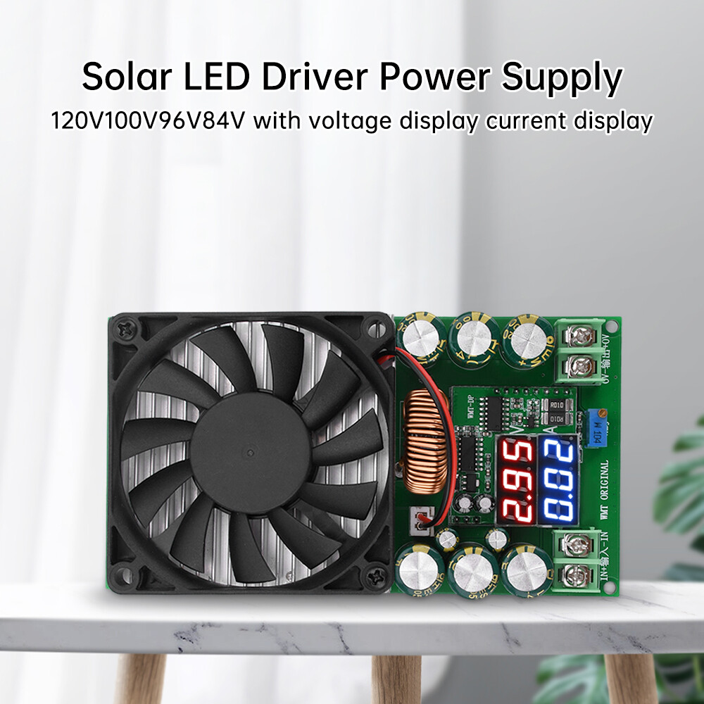 DC-DC 600W High Power Adjustable Buck Module 25-120V to 1.2-75V Step Down Module