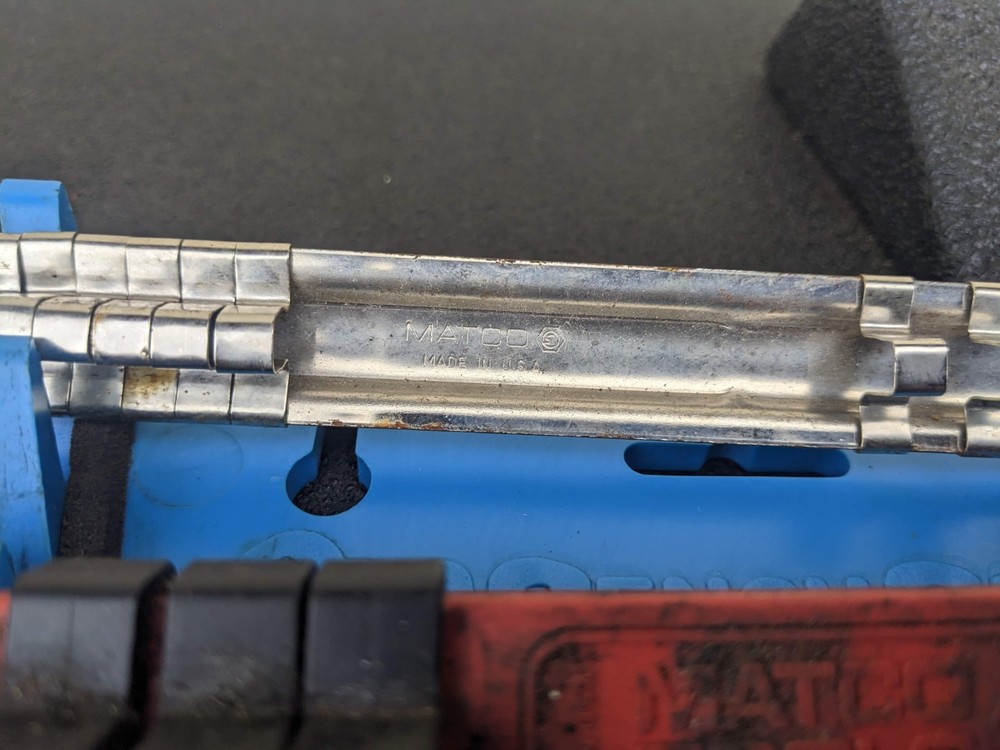 Matco Tools Plastic Socket Rail Organizers Lot