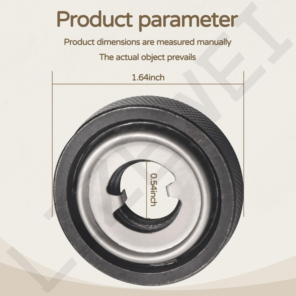 Angle Grinder Flanged Hex Nut Set for DeWalt DCG413, DCG414 Models - 2 Pcs
