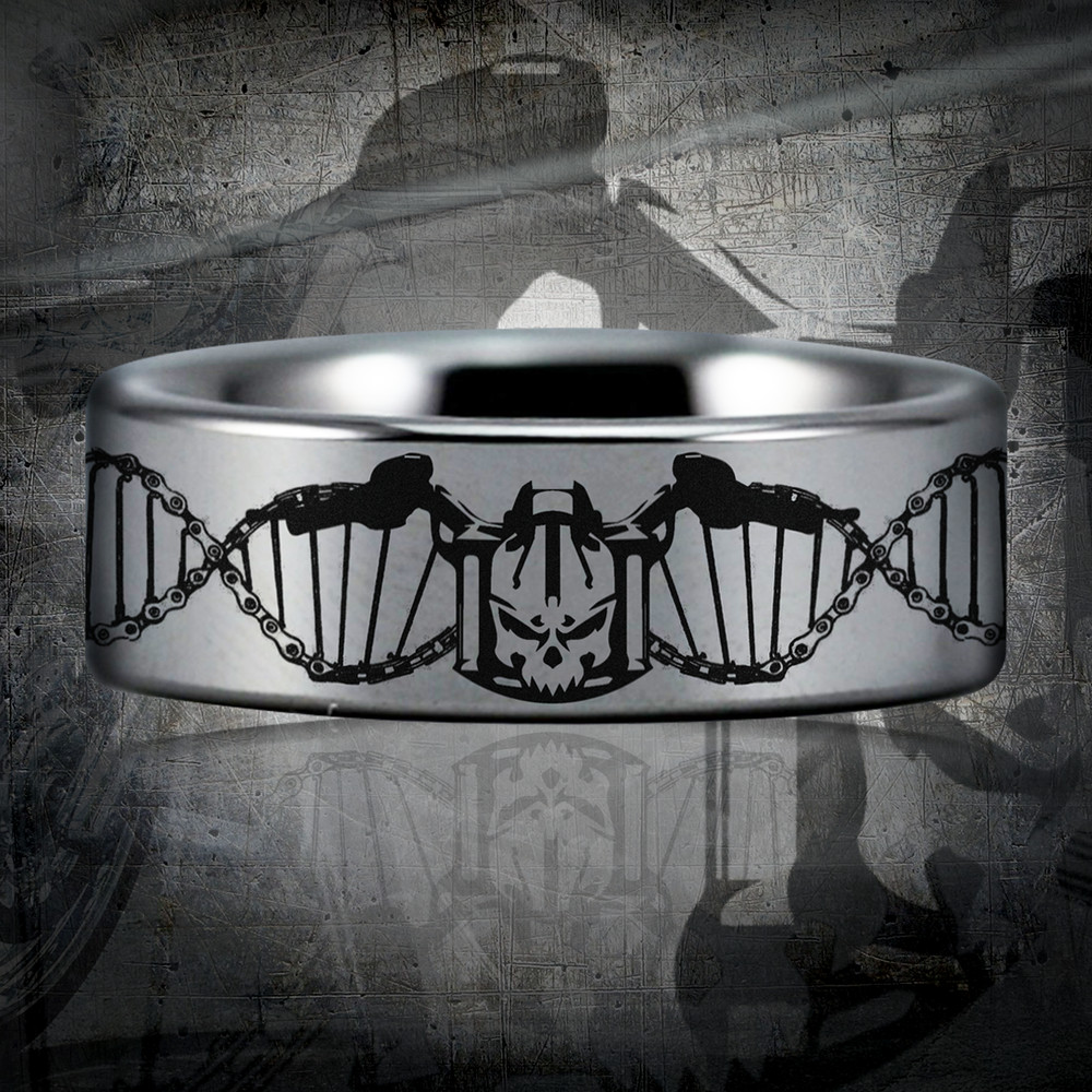 Biker for Life Tungsten Carbide Ring