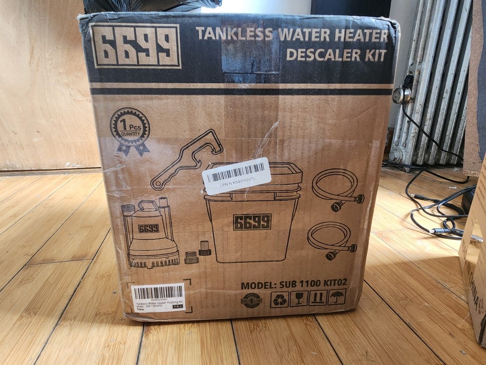 6699 Tankless Water Heater Descaler Kit (Model: SUB 1100 KIT02)