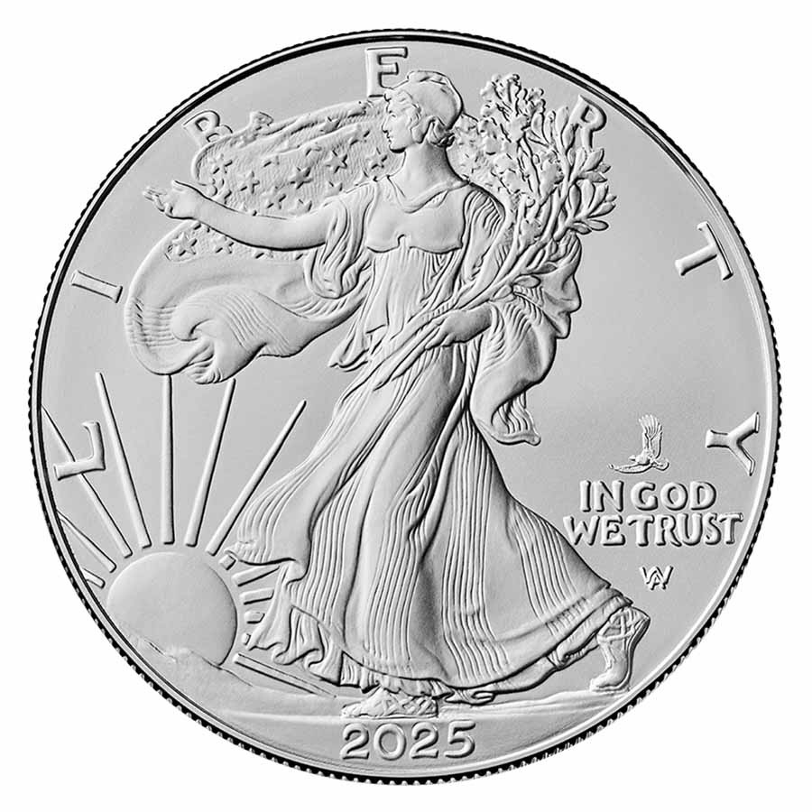 2025-(P) American Silver Eagle, Eagle Privy MS-70 PCGS (FS)