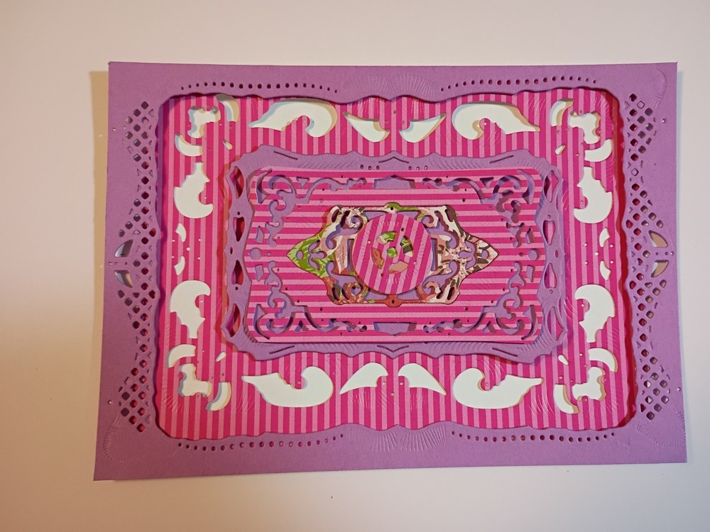 Spellbinders Ornate Rectangle Nested Dies