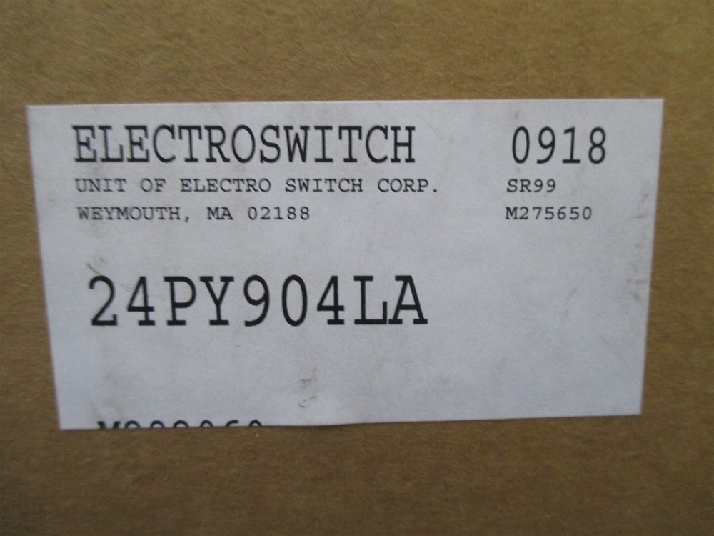 Electroswitch 24PY904LA Switch new