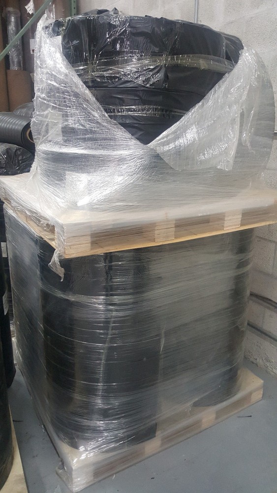 1/4"x 4" X 50 FT SKIRTBOARD RUBBER ROLL