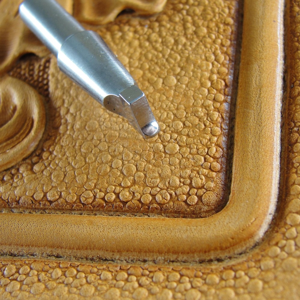 Back Beveler Swivel Knife Attachment, Leather Working Tool