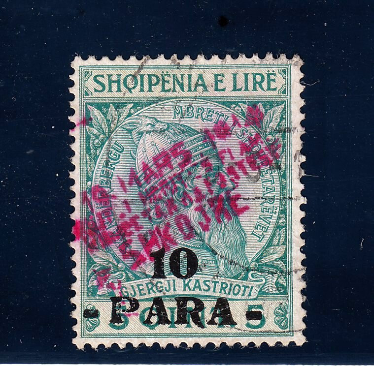 ALBANIA 1915   Mi 2  SHKODER   LOCAL ISSUE   USED