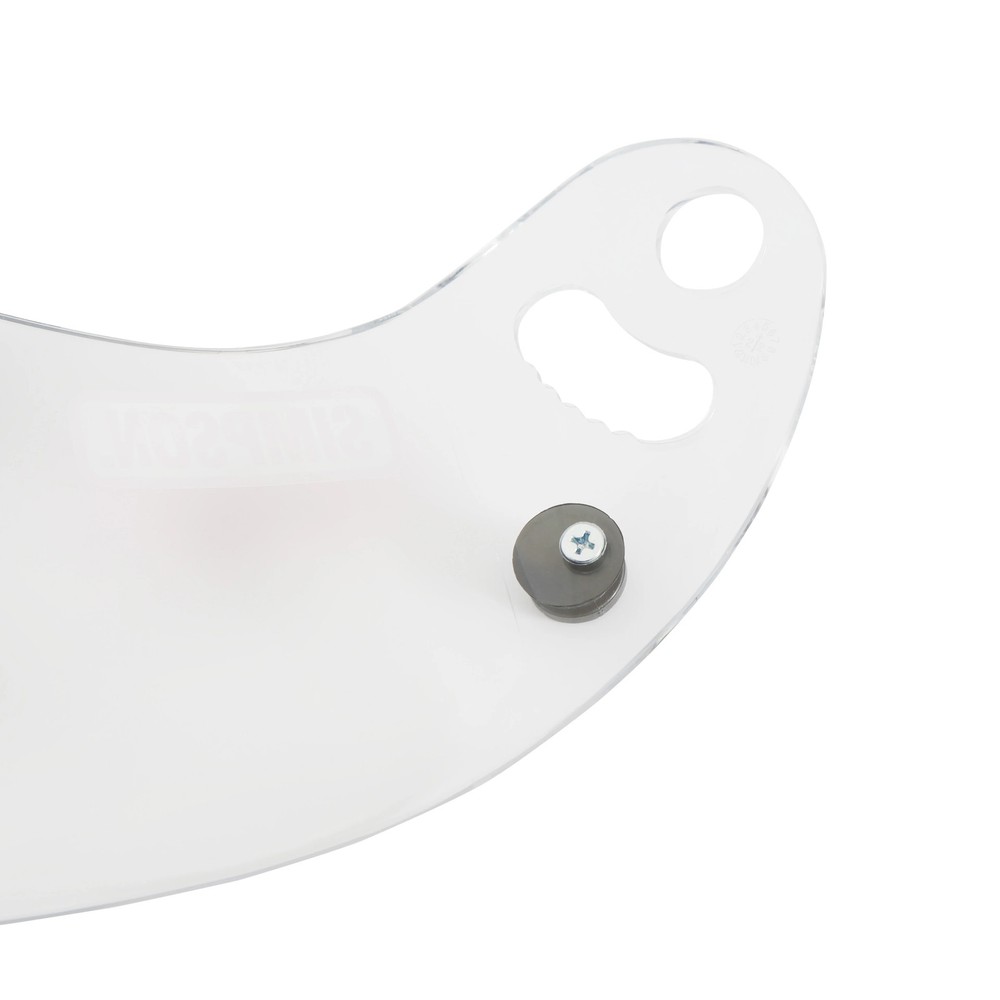 Simpson Racing 84300A Devil Ray Helmet Shield Clear