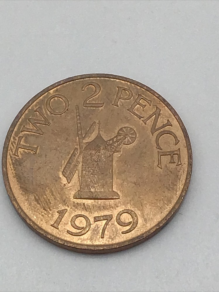 Guernsey 1979 Two Pence KM# 28