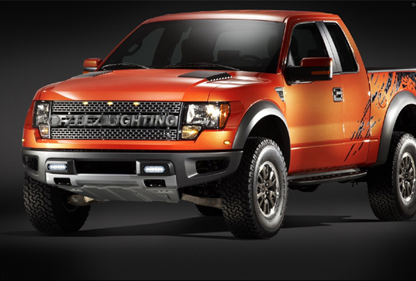 2X White 6 LED Emergency Hazard Flash Warning Caution Beacon Strobe Light Bar#15