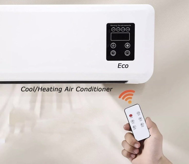 Wall Mounted Mobile Air Conditioner L-2008 Adjustable Cooling & Remote Control