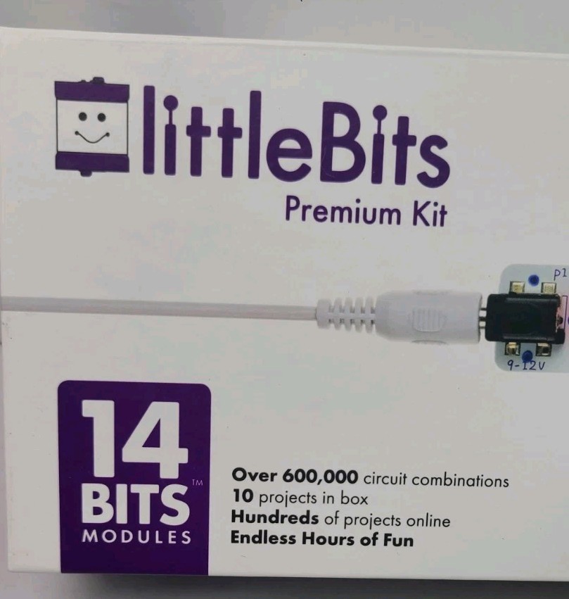 littleBits Premium Kit 14 Modules STEM Electronics Learning Kit