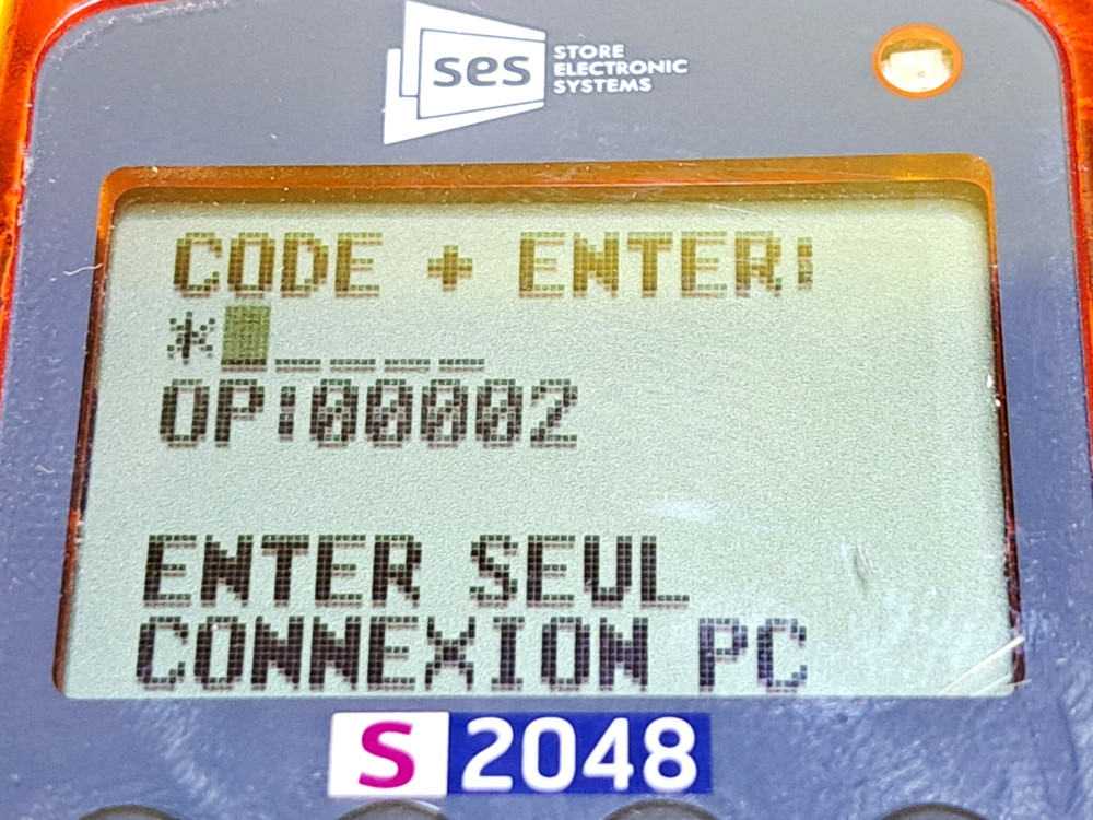 ⚡CAN'T ACCESS⚡SES S2048 LASER PORTABLE DATA COLLECTOR HANDHELD RFID ASSET TOOL⚡