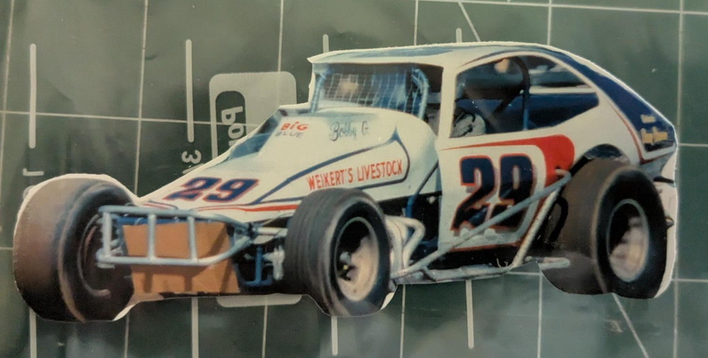 LARGE STICKER-OLD MODIFIED #29---FREE SHIPPING