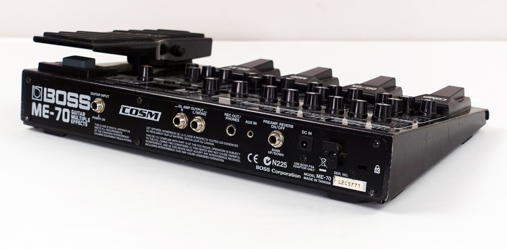 Boss ME-70 Guitar Multiple Effects Processor Pedal Overdrive Delay Modulation