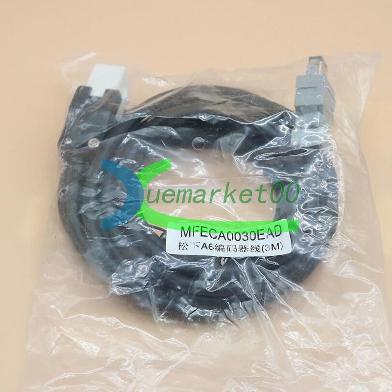 1PCS For Panasonic MFECA0030EAD A6 Servo Motor Encoder Cable 3M NEW