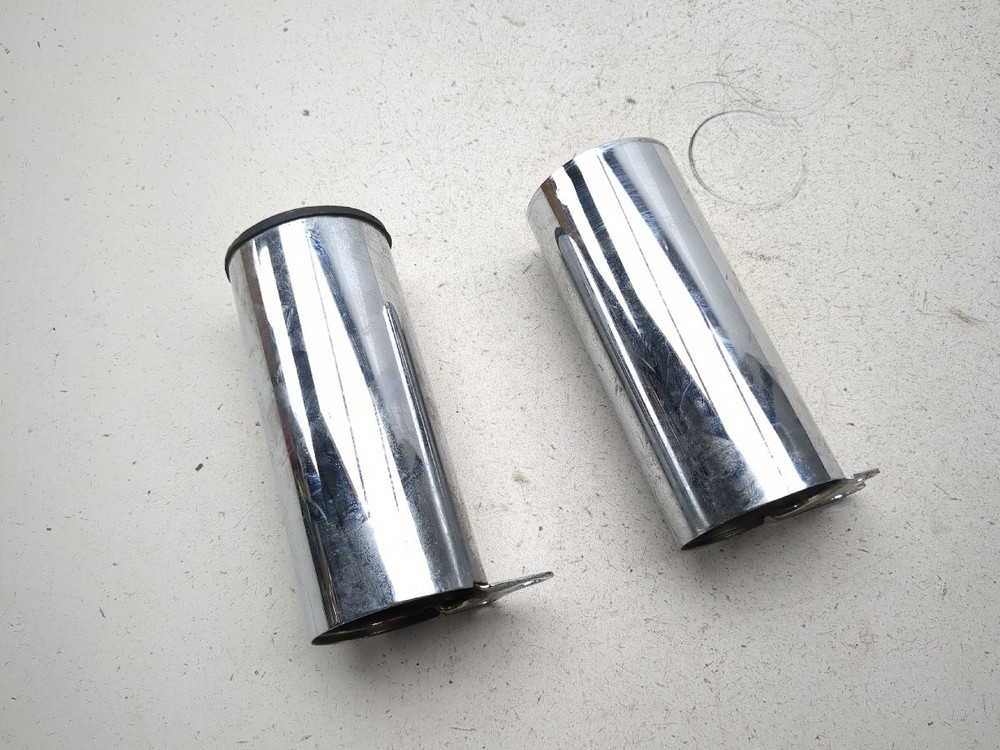 05-08 Honda VTX1800C Chrome Front Fork Cover Guards