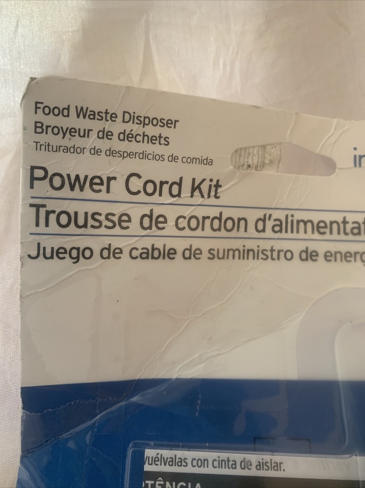 Power Cord Kit For Food Waste Disposer: CRD-OO (NEW)