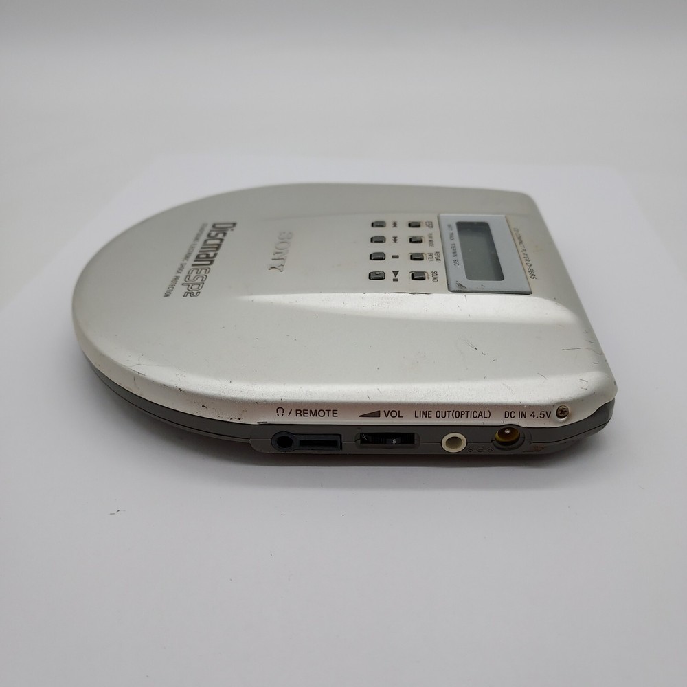 Sony Walkman D-E885 Discman Esp2 Protection Portable CD Player -Read Description