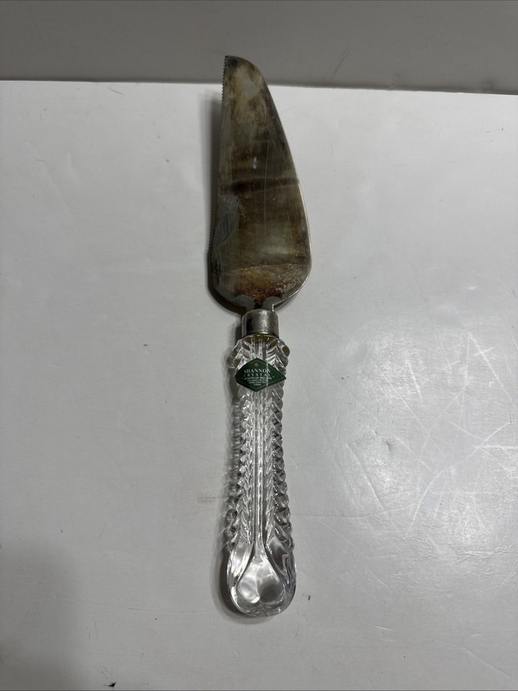 Vintage Godinger Shannon Crystal cake server