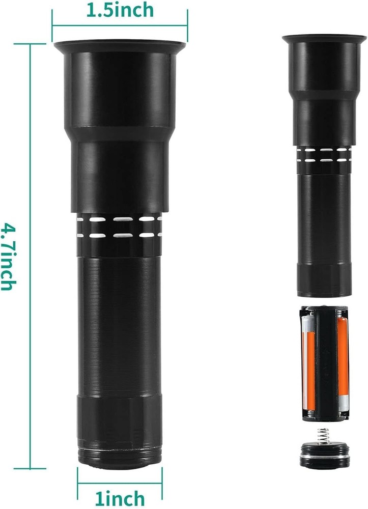 Shock-Proof Lightweight Egg Candler - Perfect for Observing Embryo Development
