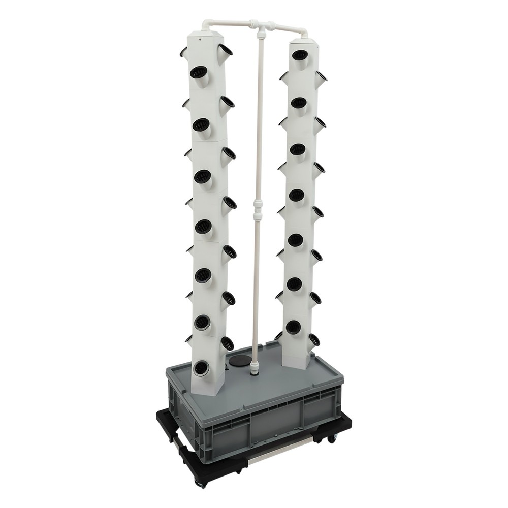 Hydroponics Growing System,56-Plants Indoor/Outdoor Vertical Tower System Kit