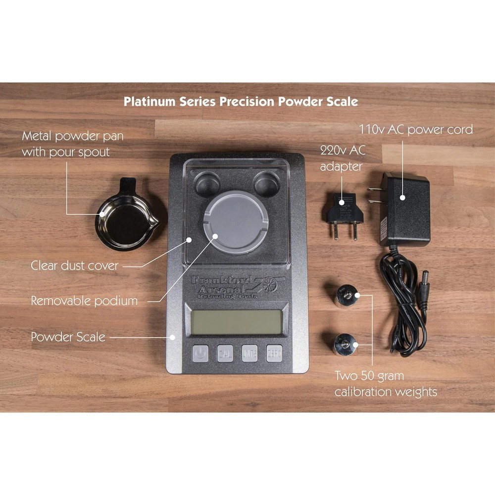 Frankford 909672 Platinum Series Precision Scale With Case