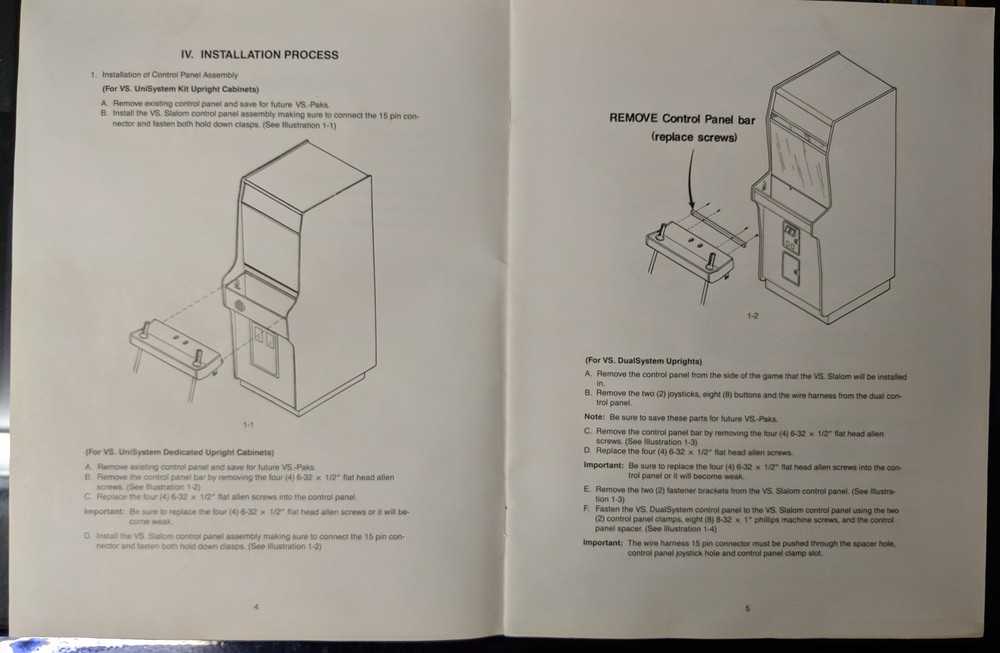 Slalom Nintendo Manual Schematics Instructions