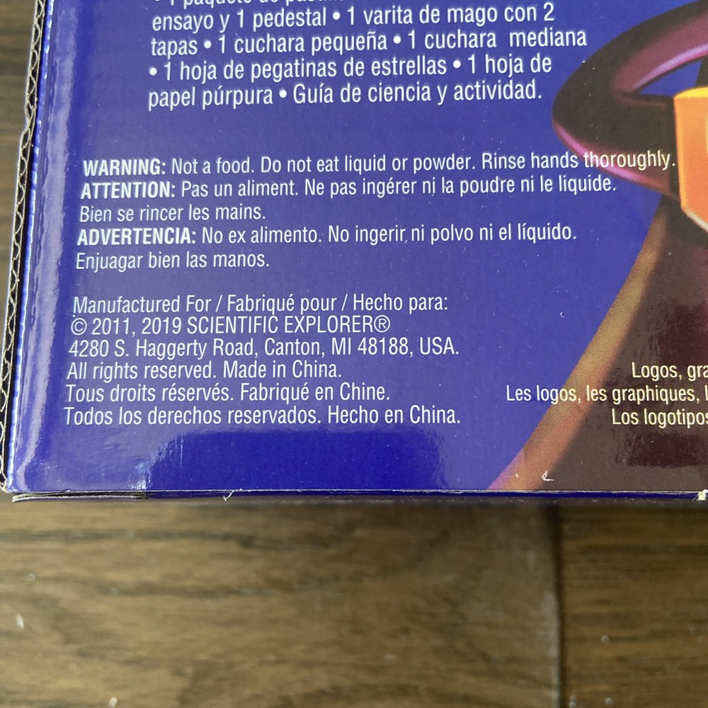 Scientific Explorer Magic Science for Wizards - TPOO-24 {D3}