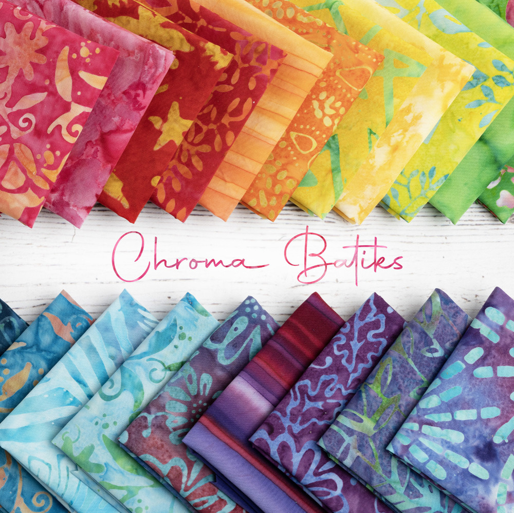 Chroma Batiks Moda Layer Cake