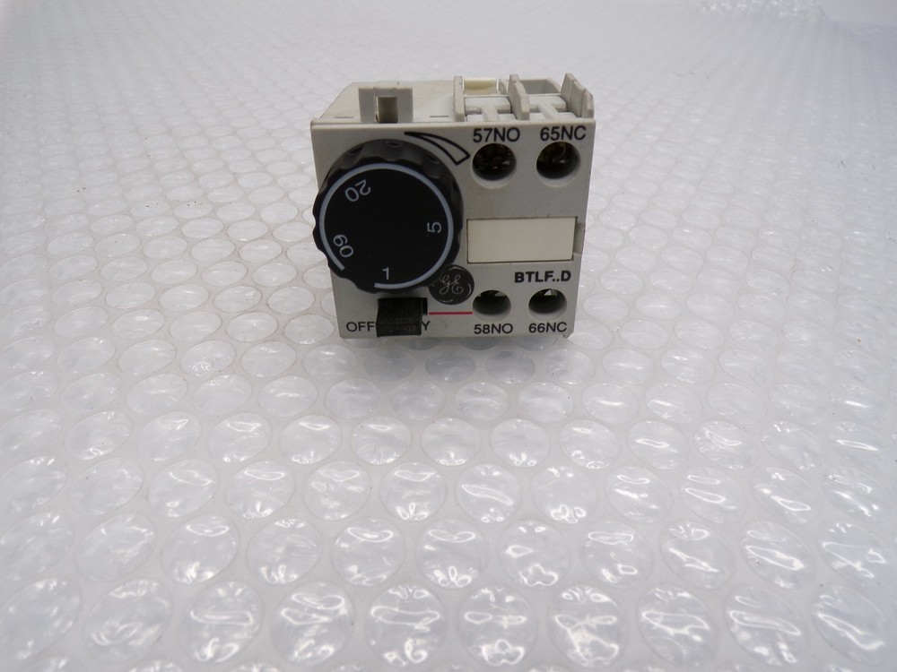 GENERAL ELECTRIC BTLF60D TIMER 1-60S NSNP