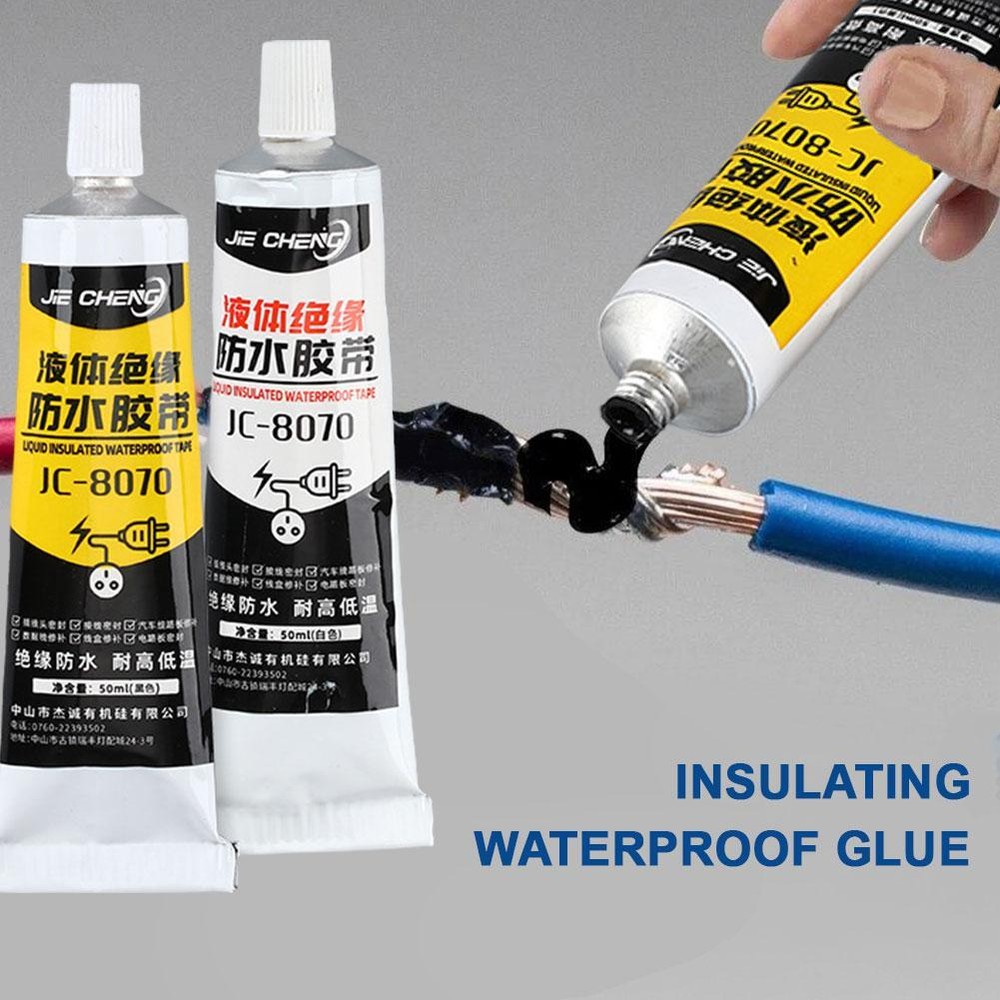 Liquid Insulating Waterproof Tape Electrical Cable Insulation Paste Glue { O6L1