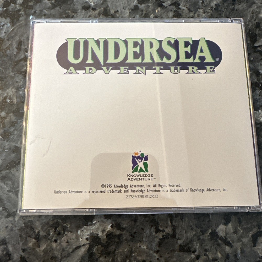 Undersea Adventure PC CD ROM