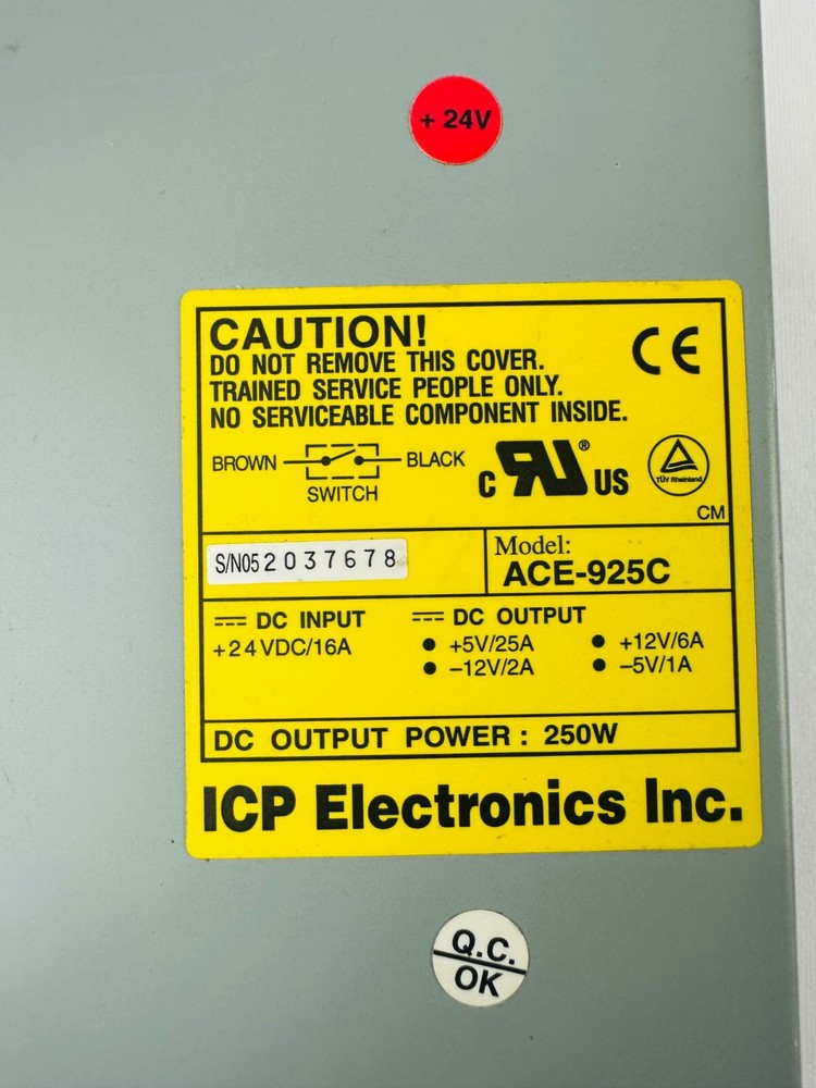 IEI ACE-925C Power Supply