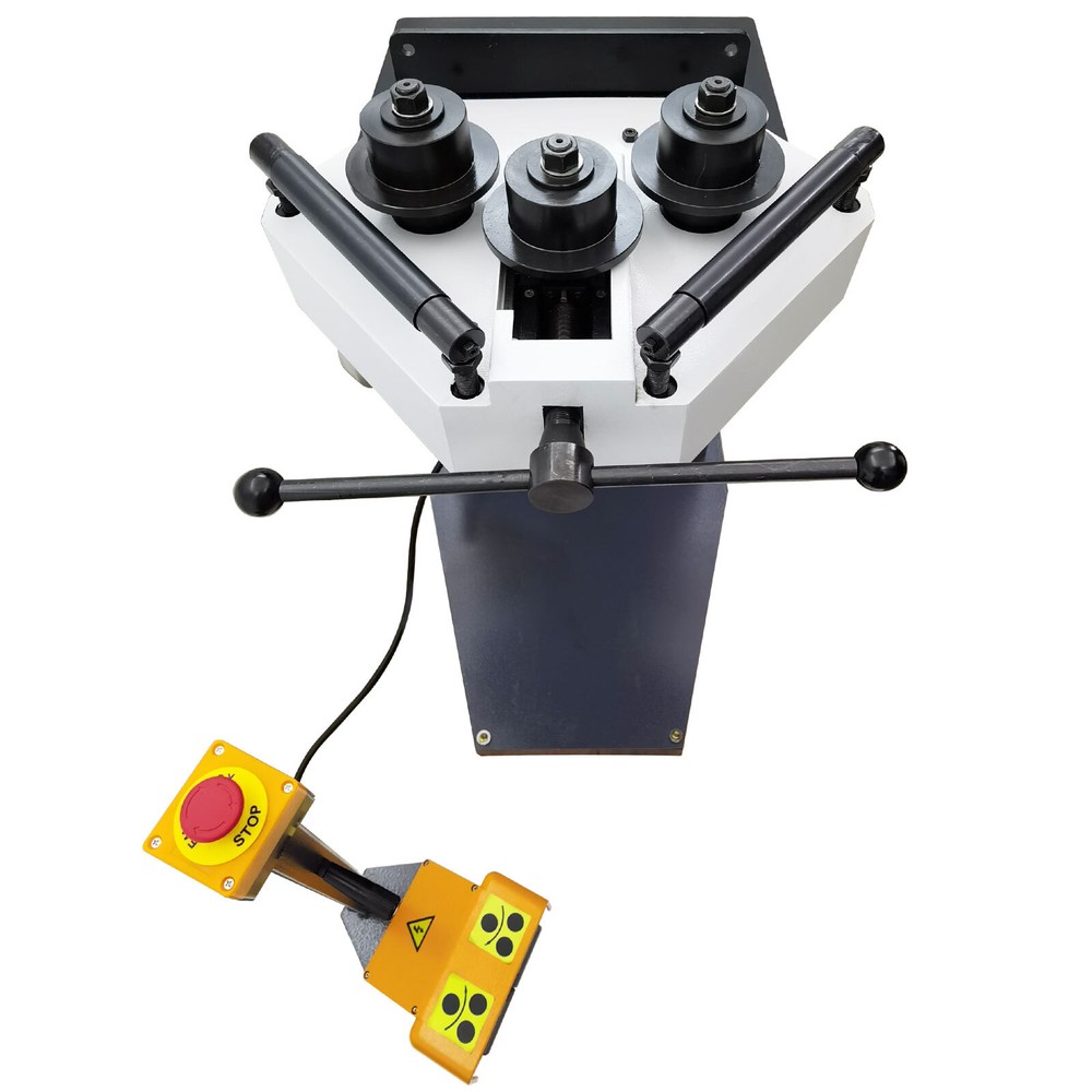 Vertical Type 30 Electric Hydraulic Rolling Machine Roll Bender 220V Three-phase