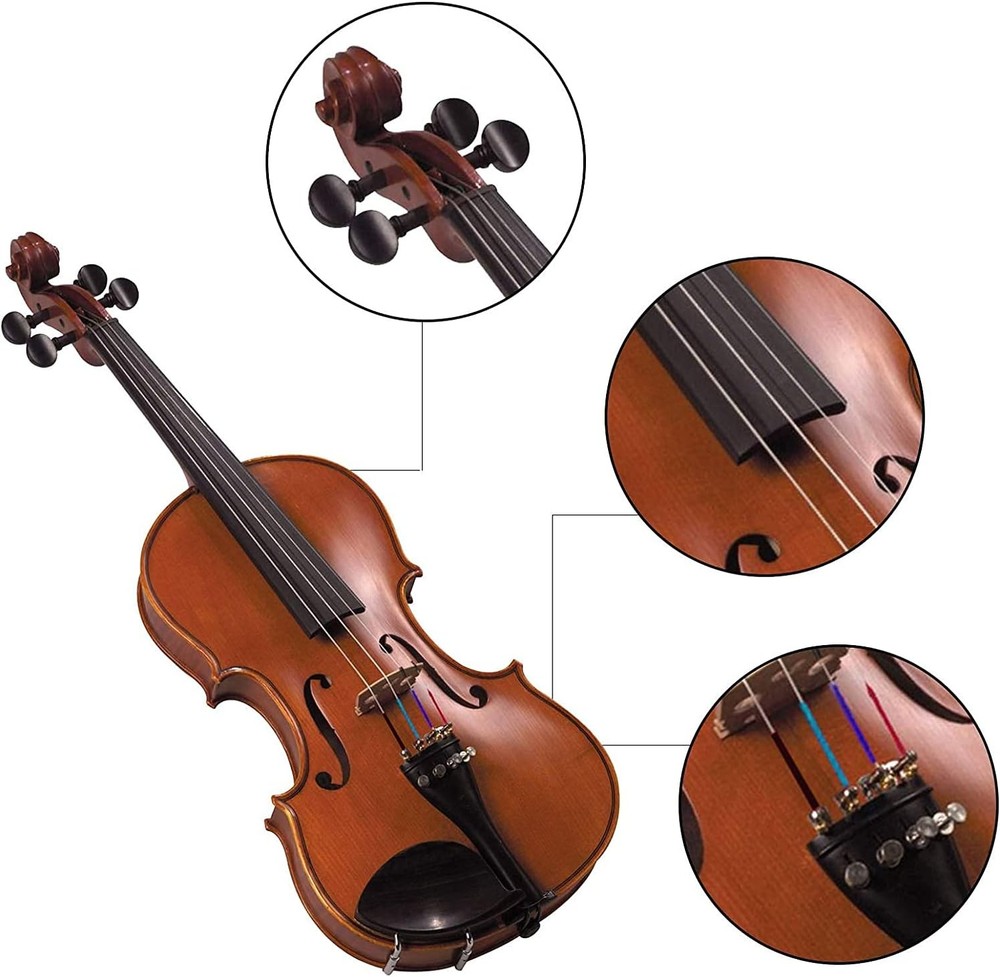 SAVITA 4/4 Violin String Universal Set Classic Silver String (GDAE) Steel Core w