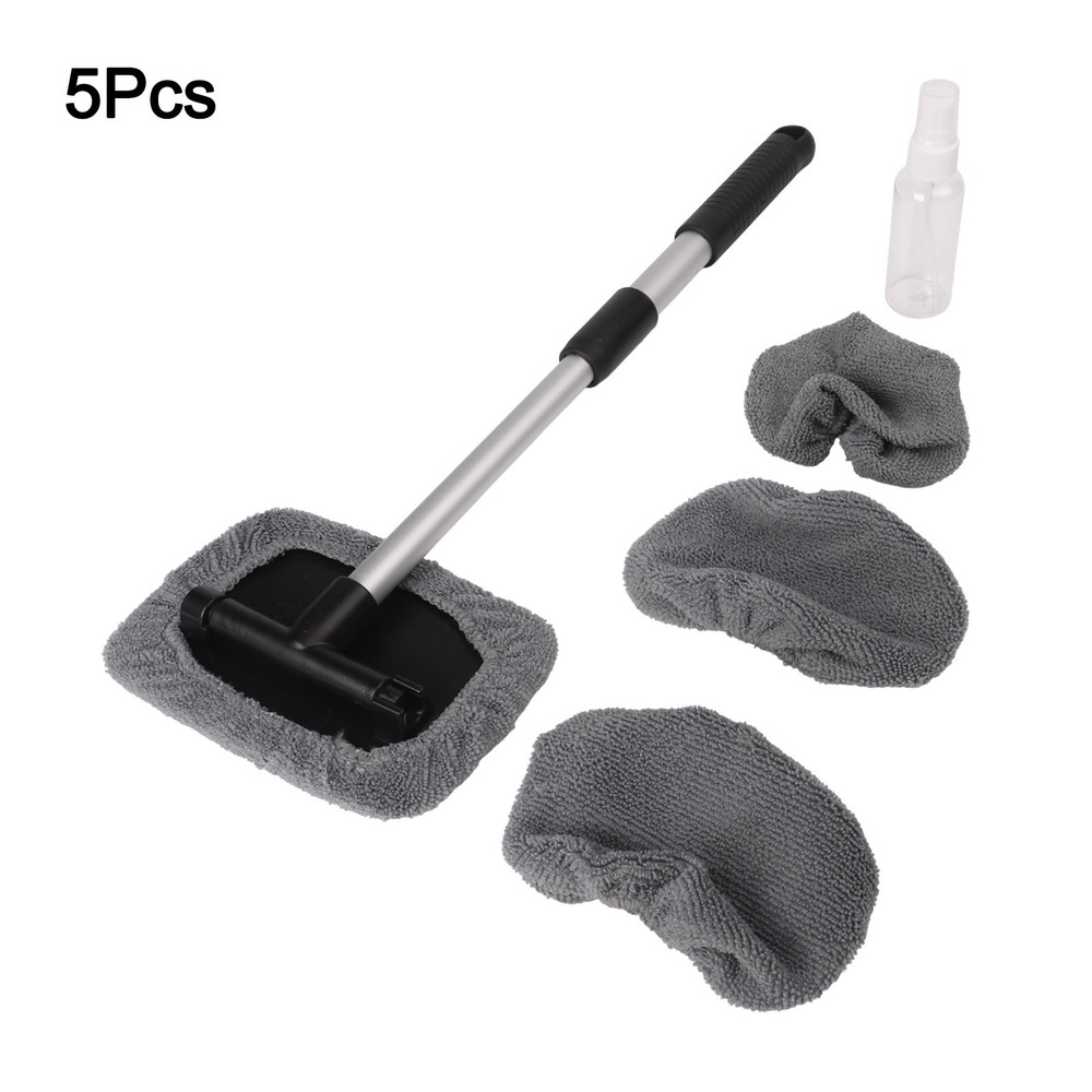 Car Wash Brush Ergonomic Design Extendable Handle Multi-Purpose Use Car Cleaning