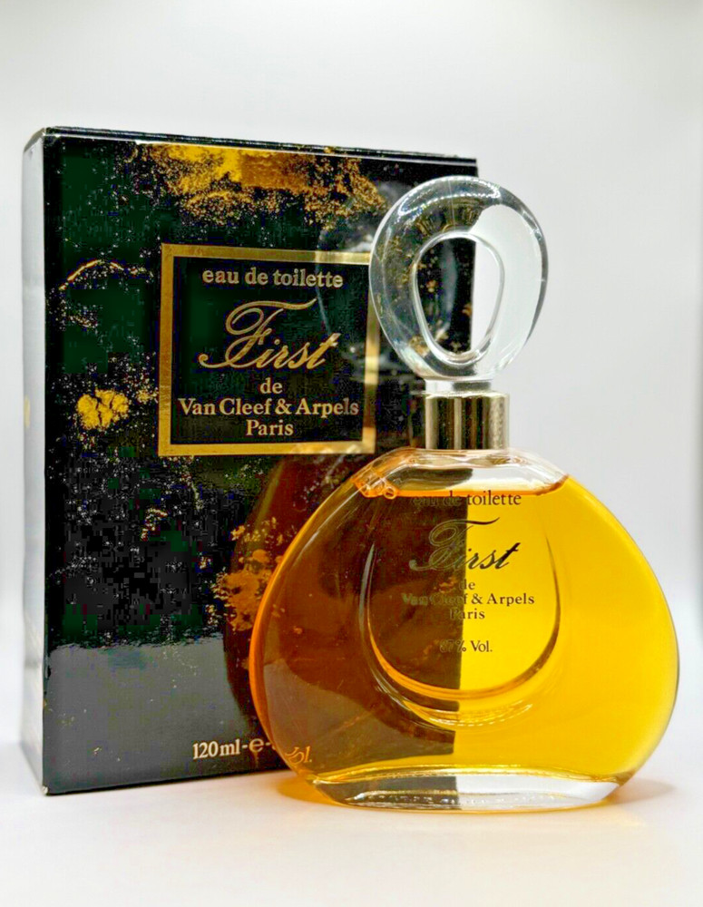 FIRST BY VAN CLEEF & ARPELS 120ML EDT SPLASH CODE-4CF (NEW WITH BOX)