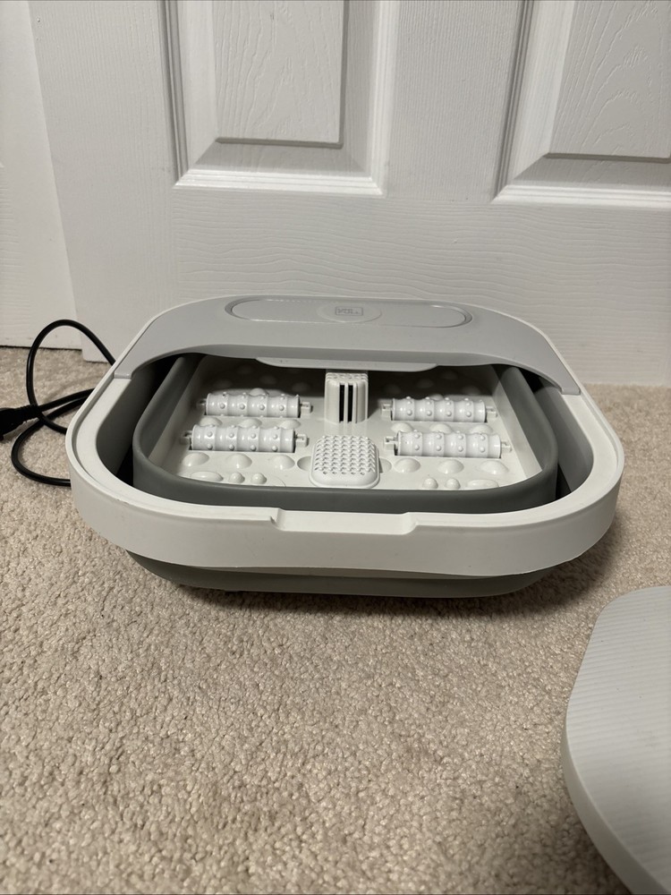 Uni Full Collapsible Foot Spa Bath With Remote Control & Accessories NEVER USED