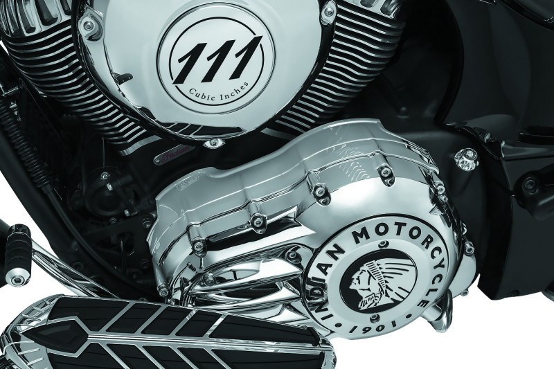 Kuryakyn Inner Primary Cover For 14-23 Indian Models Chrome