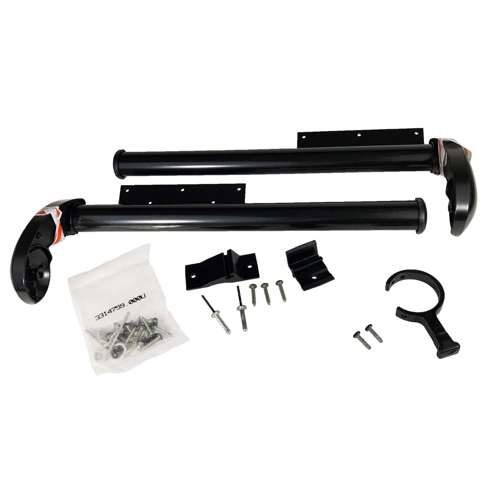 Dometic 9800018.401U EZ Slide-Out Topper Bracket Kit, Black