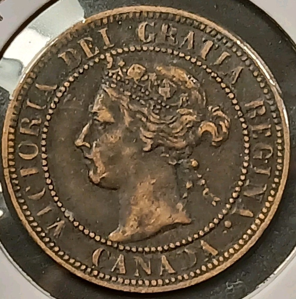 1901 Canada Queen Victoria Large Cent #3
