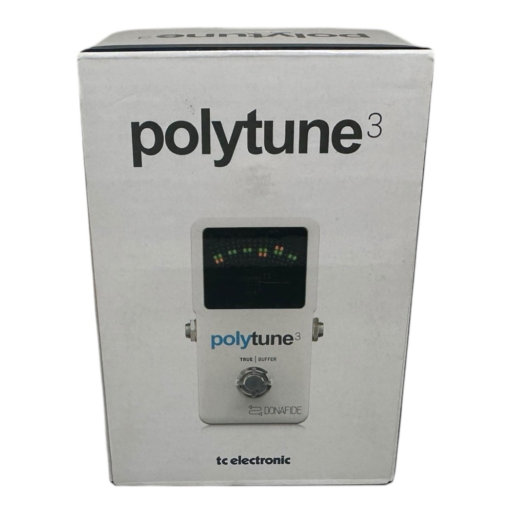TC Electronic POLYTUNE3 Buffer Pedal Tuner