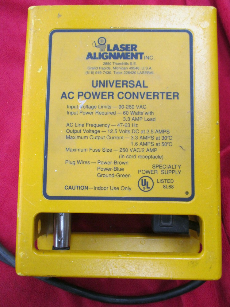 Laser Alignment AS-IS 6025 Series Laser Beacon Kit Powers On AS-IS HAS ISSUES !!