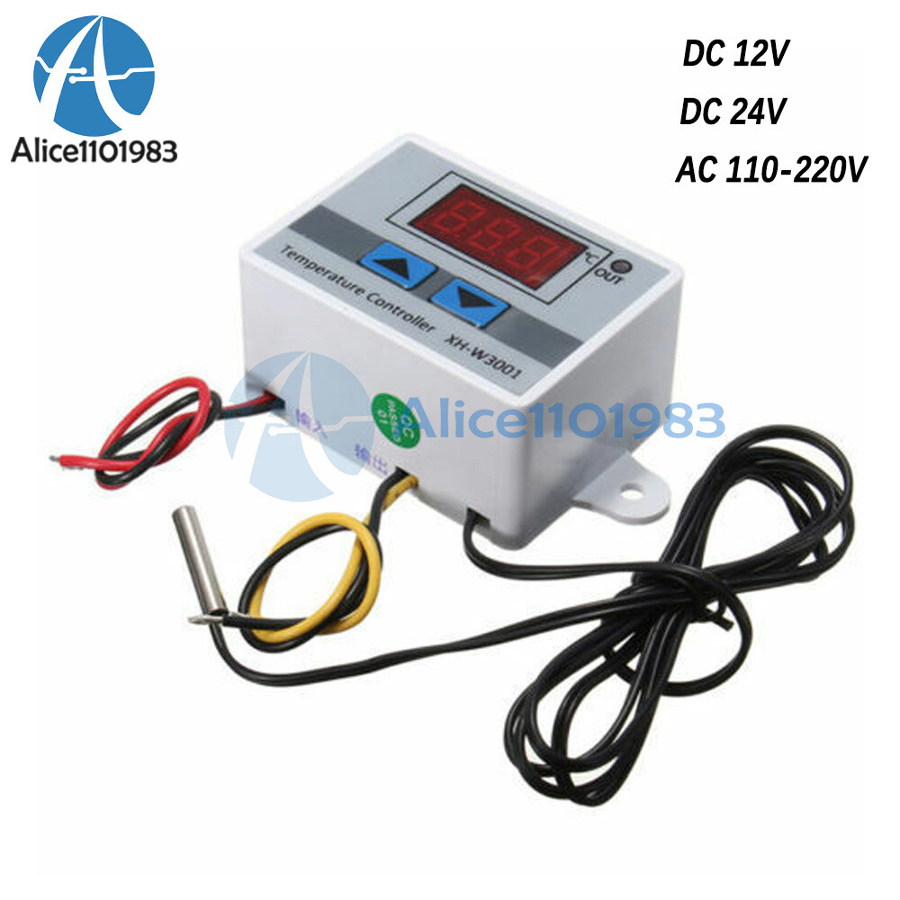 XH-W3001 NTC Digital LED Temperature Controller Thermostat Control Switch