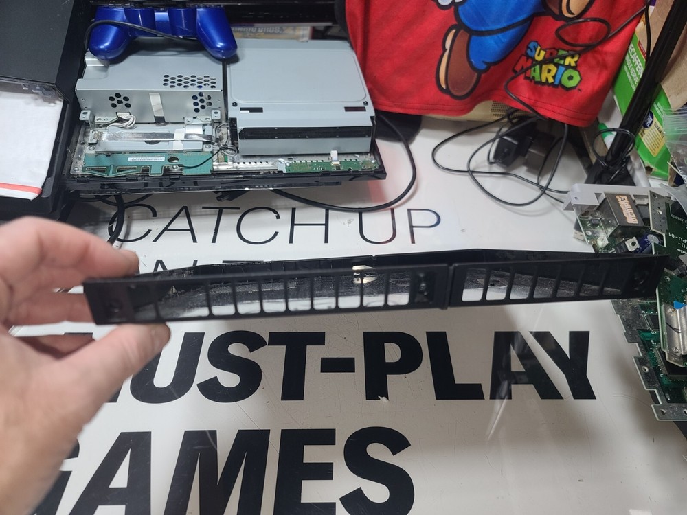 PlayStation 4 CUH-1001A Labeled EMPTY Bottom Case Shell w/Eject Button-Just OK