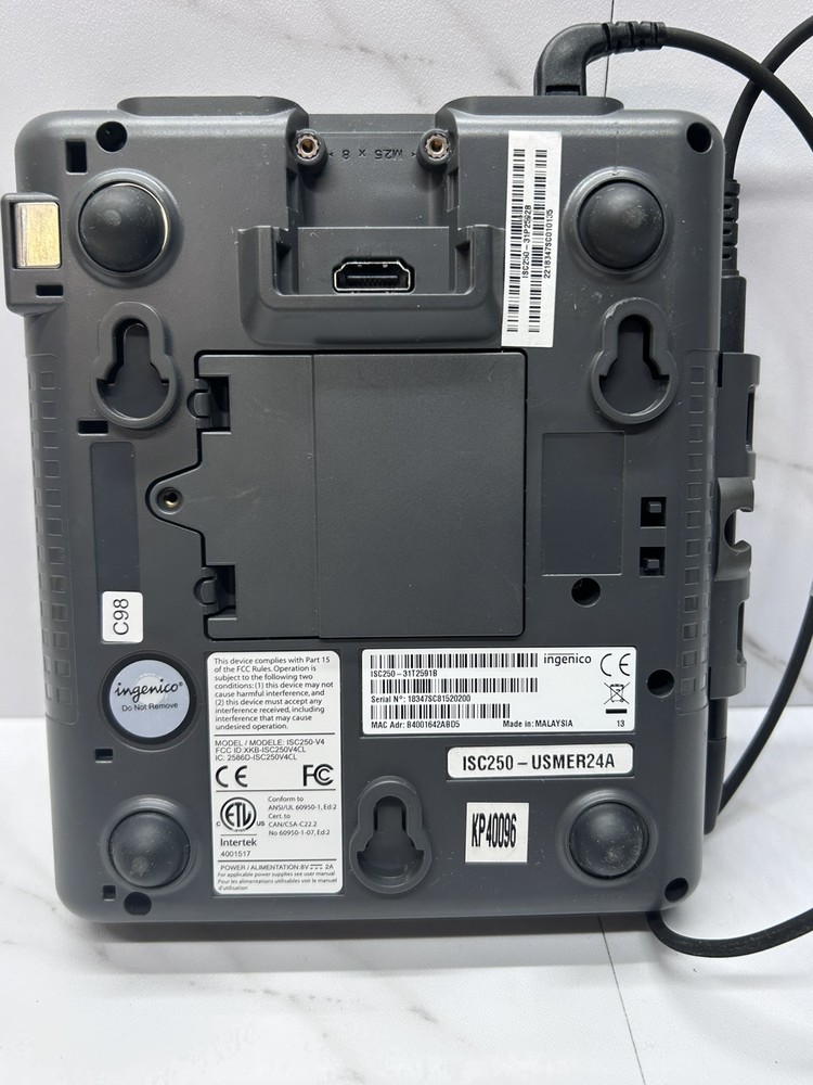 Ingenico iSC Touch 250 Payment Terminal