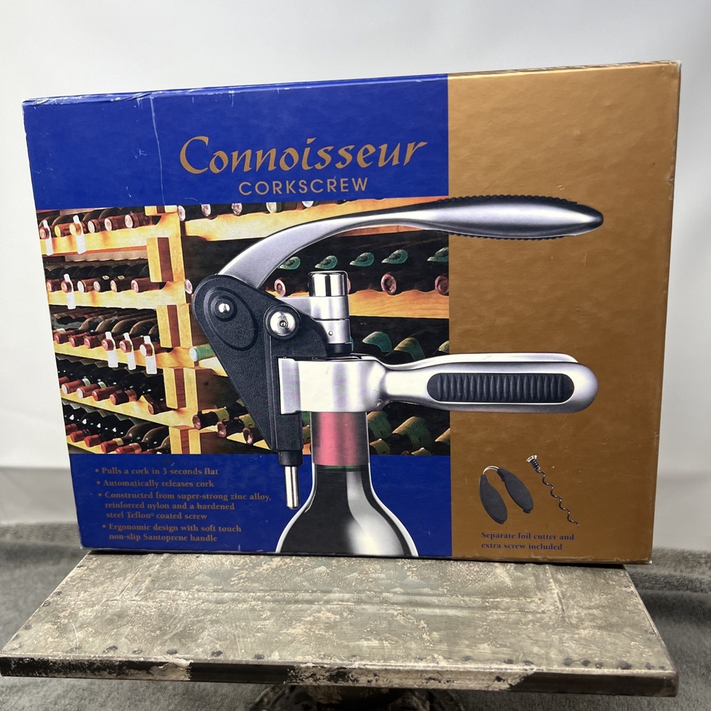 Connoisseur Chrome Corkscrew KF-185-3